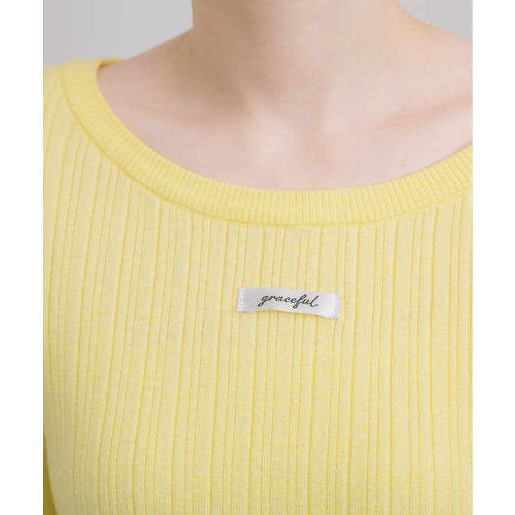 クルーネックリブニット | RETRO GIRL | 詳細画像34 