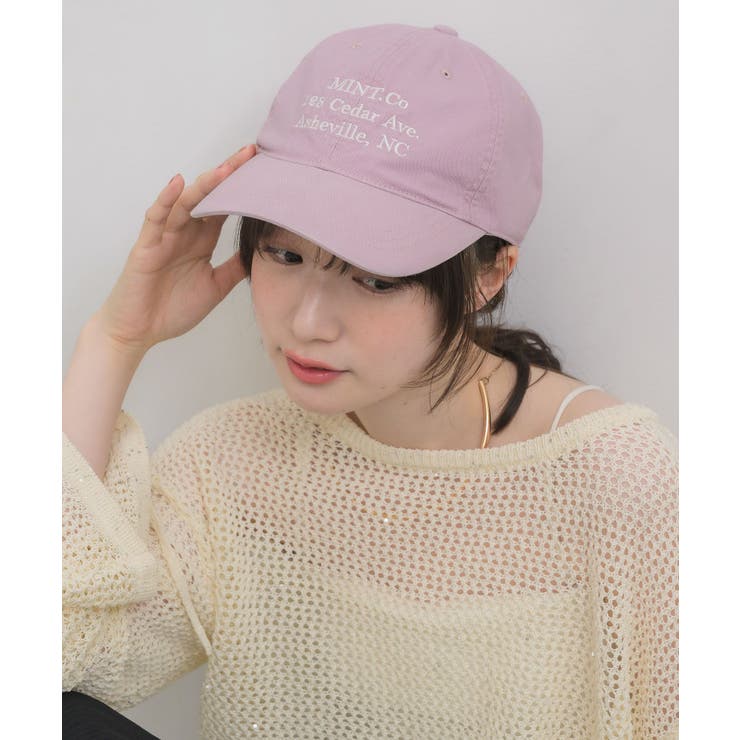 刺繍入りウォッシュキャップ | RETRO GIRL | 詳細画像11 