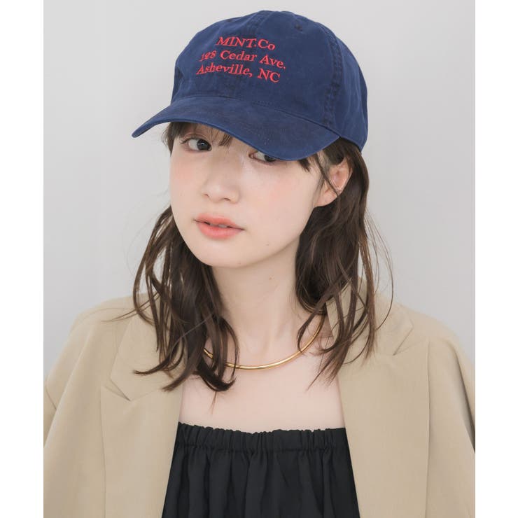 刺繍入りウォッシュキャップ | RETRO GIRL | 詳細画像12 