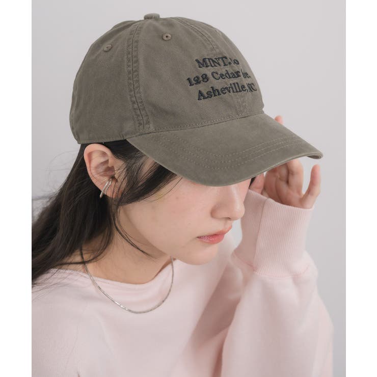 刺繍入りウォッシュキャップ | RETRO GIRL | 詳細画像8 