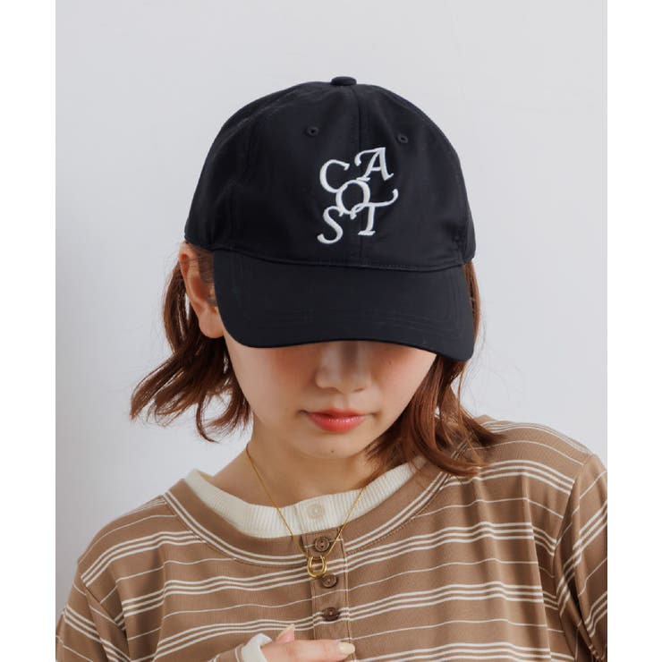 BLK1 | ロゴ刺繍キャップ | RETRO GIRL