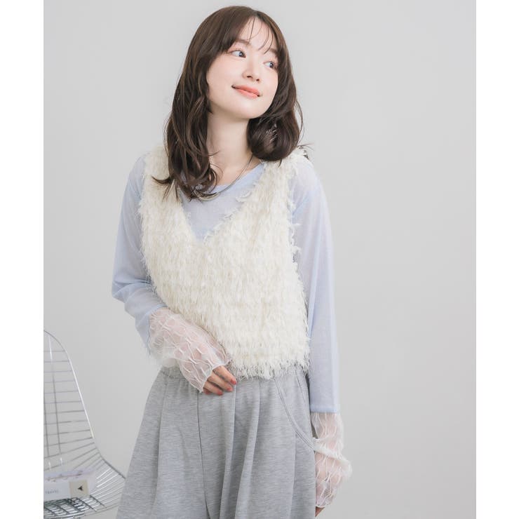 袖レース切替PO | RETRO GIRL | 詳細画像13 