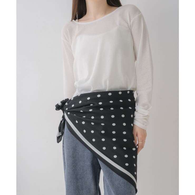 マルチアソート柄スカーフ | RETRO GIRL | 詳細画像7 