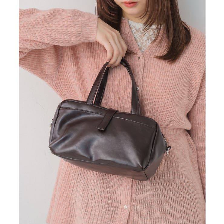 BRN2 | スクエア2WAYミニバッグ | RETRO GIRL