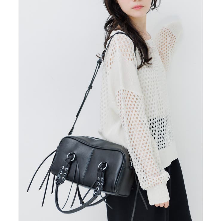 レースアップハンドルBAG | RETRO GIRL | 詳細画像24 