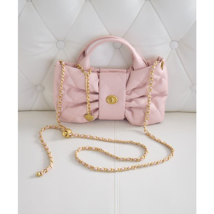 キルトリボンショルダーバッグ | RETRO GIRL | 詳細画像10 