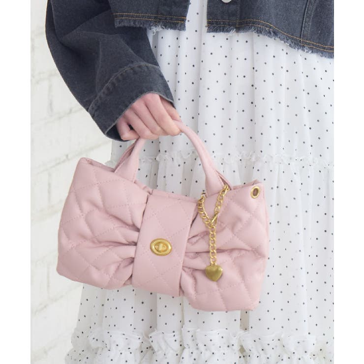 キルトリボンショルダーバッグ | RETRO GIRL | 詳細画像12 