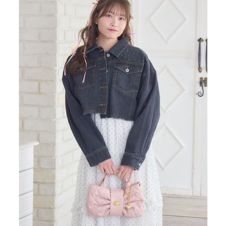 キルトリボンショルダーバッグ | RETRO GIRL | 詳細画像13 