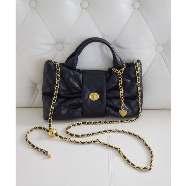 キルトリボンショルダーバッグ | RETRO GIRL | 詳細画像15 