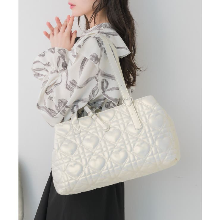 ハートキルトキャリーオンバッグ | RETRO GIRL | 詳細画像1 