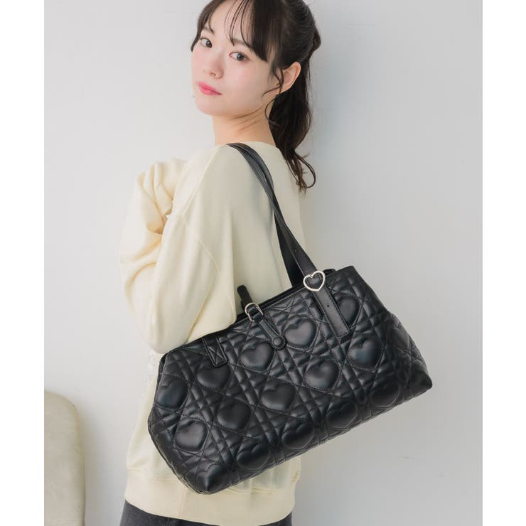 ハートキルトキャリーオンバッグ | RETRO GIRL | 詳細画像11 