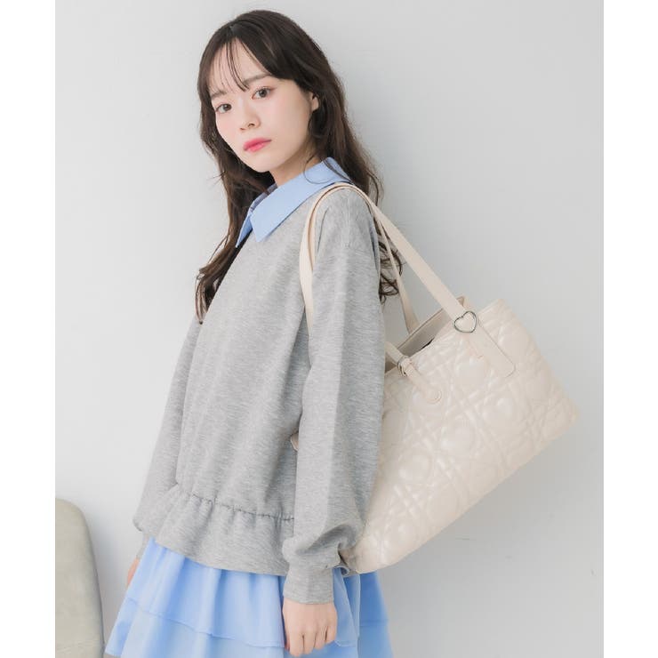 ハートキルトキャリーオンバッグ | RETRO GIRL | 詳細画像16 