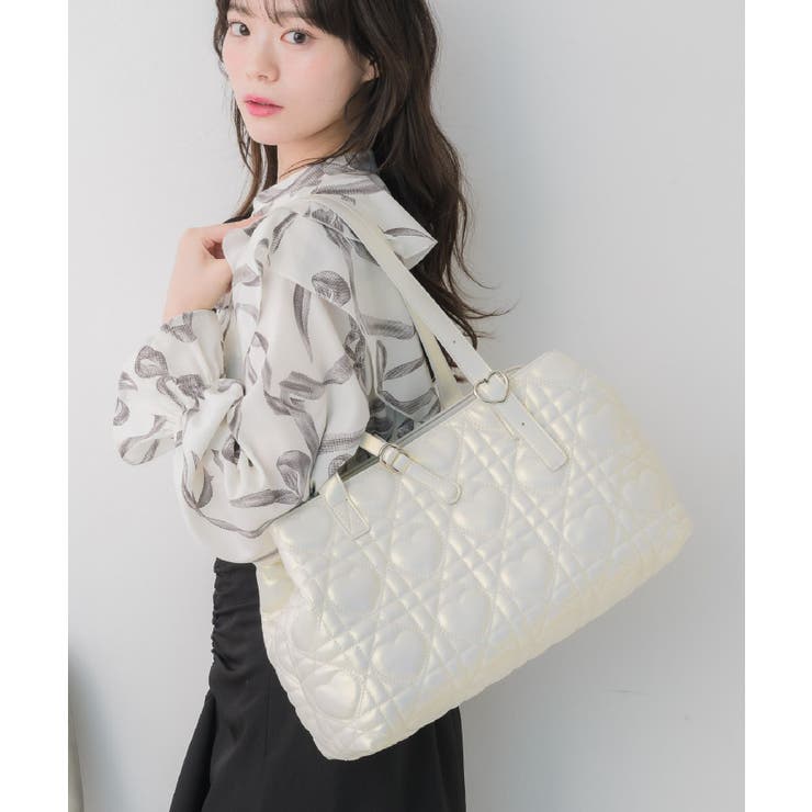 ハートキルトキャリーオンバッグ | RETRO GIRL | 詳細画像4 