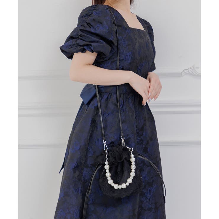 チュール巾着バッグ | RETRO GIRL | 詳細画像12 