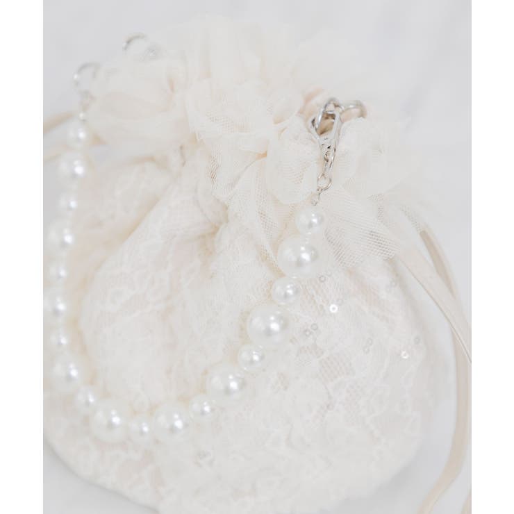 チュール巾着バッグ | RETRO GIRL | 詳細画像18 