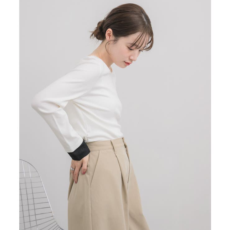 ラメ袖ドッキングCT | RETRO GIRL | 詳細画像17 