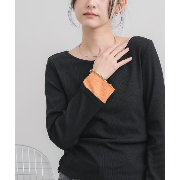 ラメ袖ドッキングCT | RETRO GIRL | 詳細画像3 