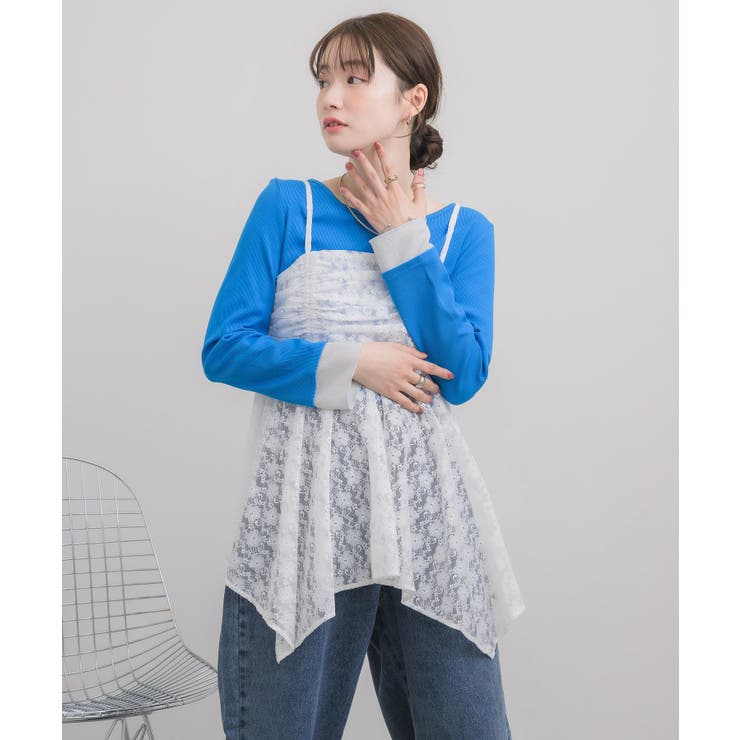 ラメ袖ドッキングCT | RETRO GIRL | 詳細画像31 