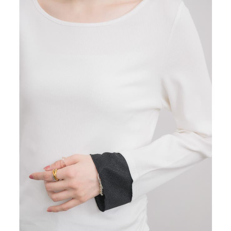 ラメ袖ドッキングCT | RETRO GIRL | 詳細画像34 