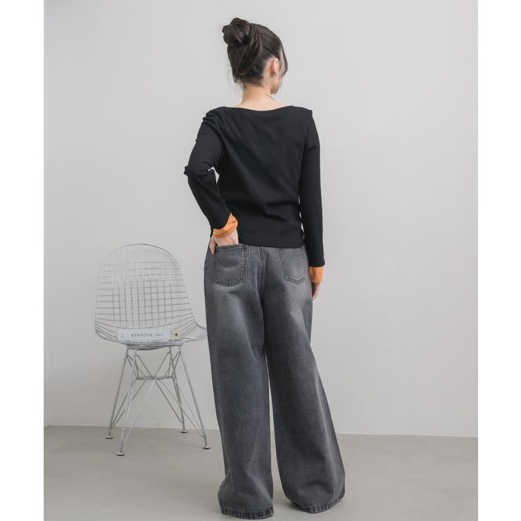 ラメ袖ドッキングCT | RETRO GIRL | 詳細画像6 