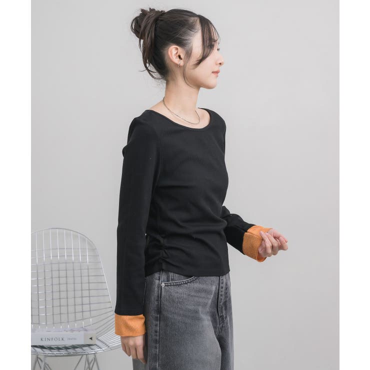 ラメ袖ドッキングCT | RETRO GIRL | 詳細画像9 