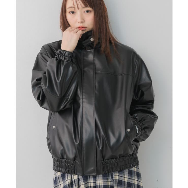 BLK1 | 2wayFレザーBZ | RETRO GIRL