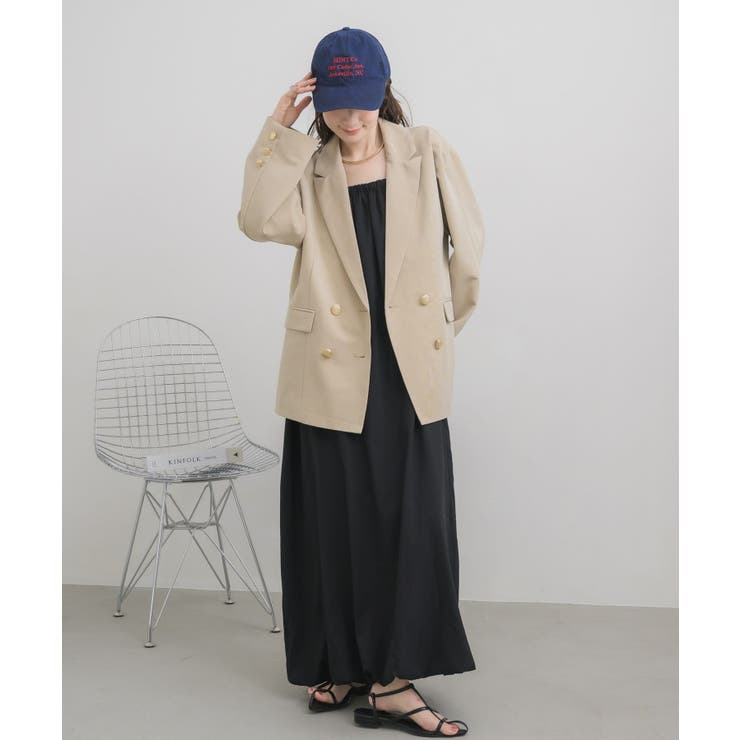 【セットアップ対応】金釦テーラードJK | RETRO GIRL | 詳細画像13 