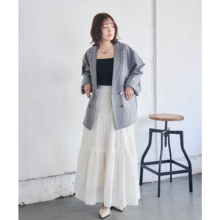 【セットアップ対応】金釦テーラードJK | RETRO GIRL | 詳細画像23 