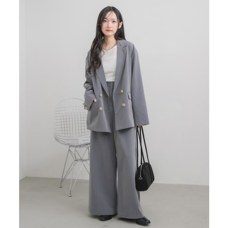 【セットアップ対応】金釦テーラードJK | RETRO GIRL | 詳細画像25 