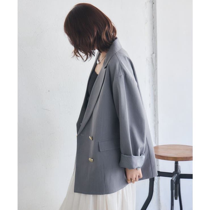 【セットアップ対応】金釦テーラードJK | RETRO GIRL | 詳細画像31 