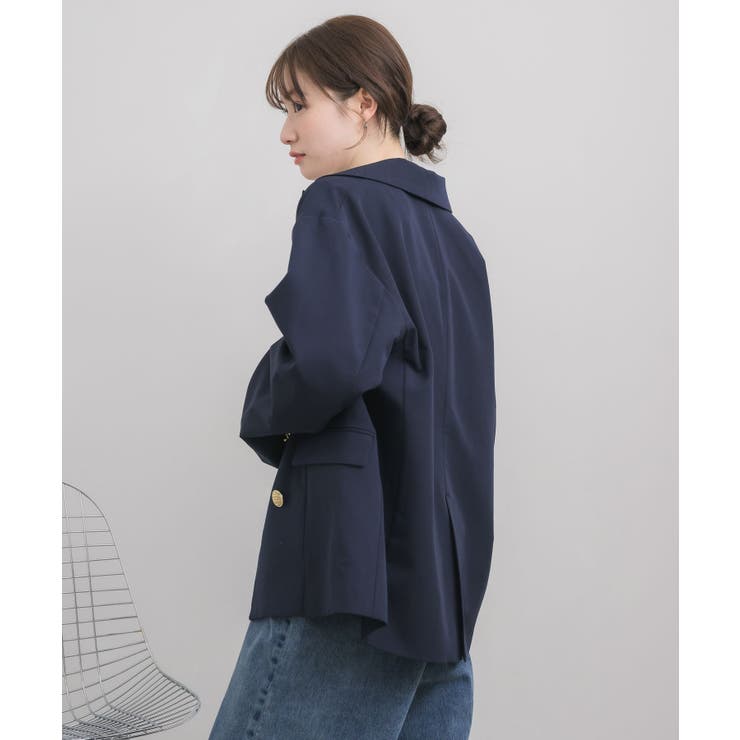 【セットアップ対応】金釦テーラードJK | RETRO GIRL | 詳細画像41 