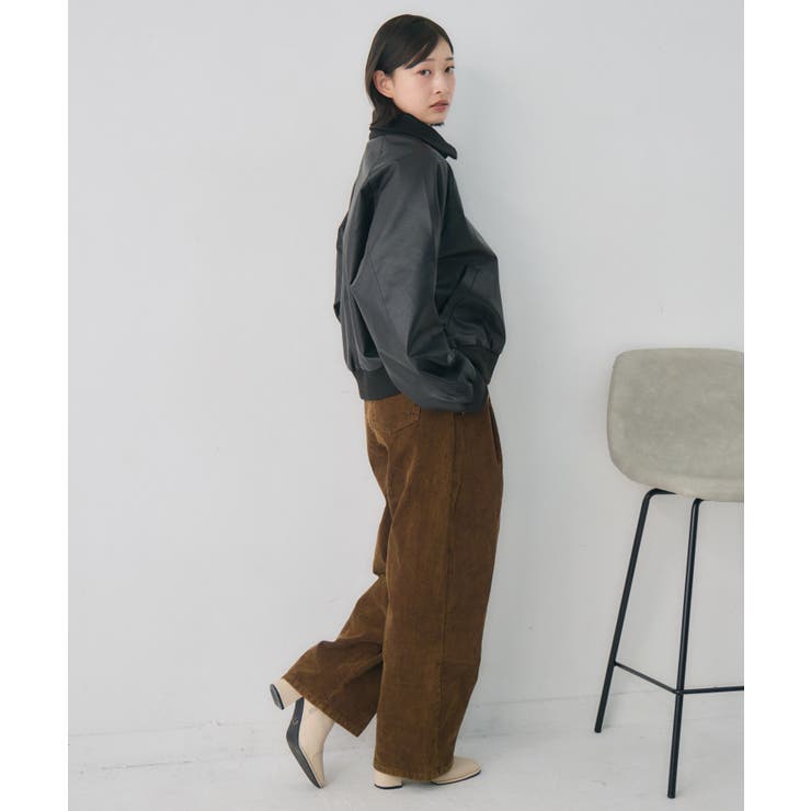 リブカラーレザーBZ | RETRO GIRL | 詳細画像13 