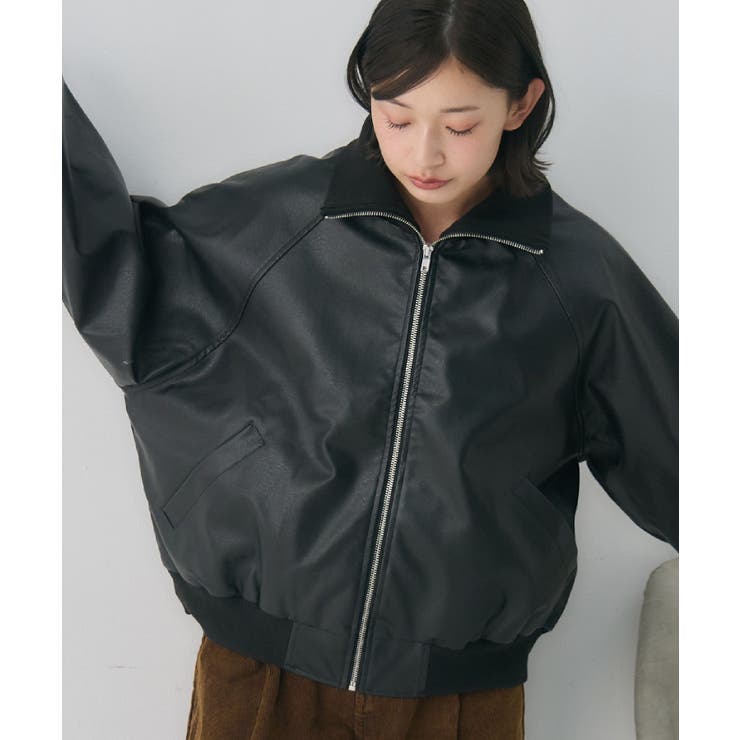 リブカラーレザーBZ | RETRO GIRL | 詳細画像16 