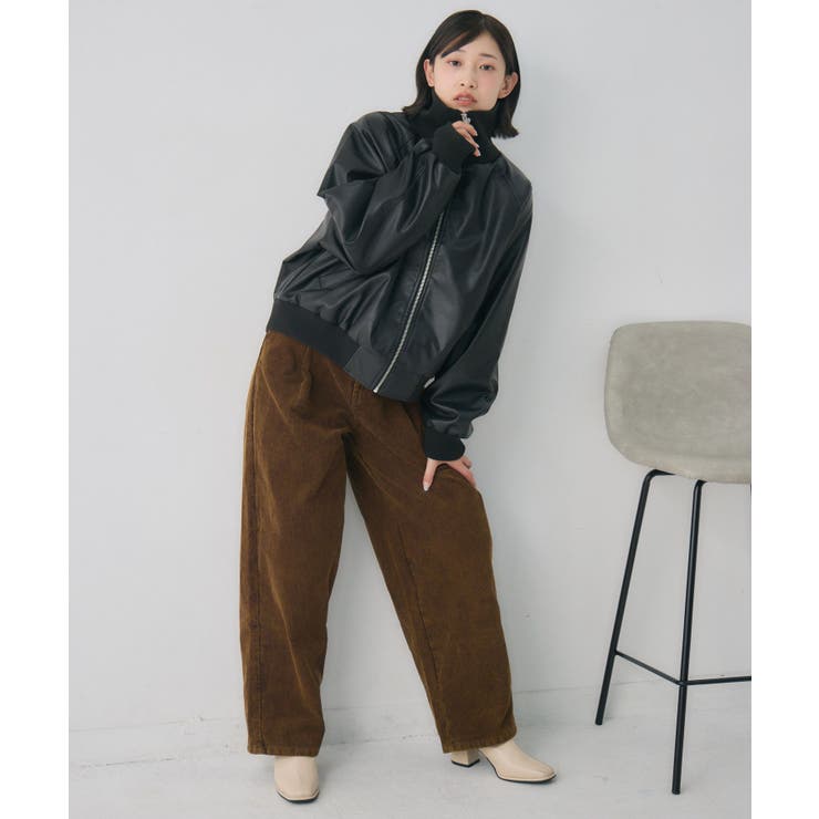 リブカラーレザーBZ | RETRO GIRL | 詳細画像23 