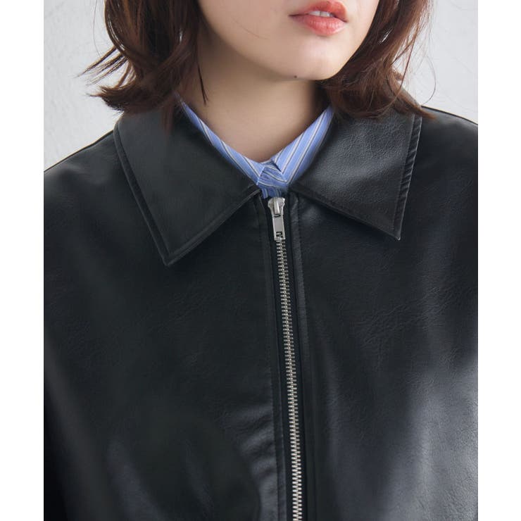WZIPレザーブルゾン | RETRO GIRL | 詳細画像26 