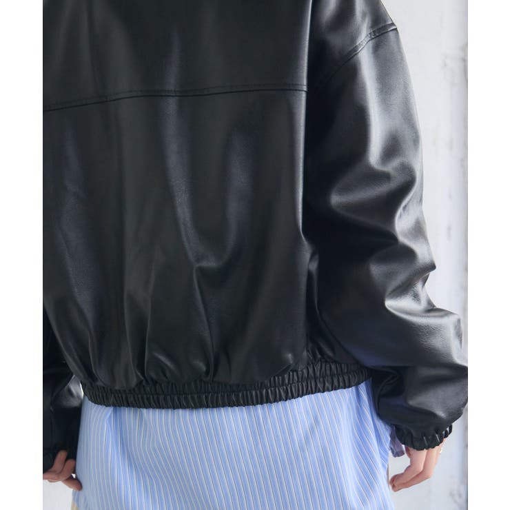 WZIPレザーブルゾン | RETRO GIRL | 詳細画像31 