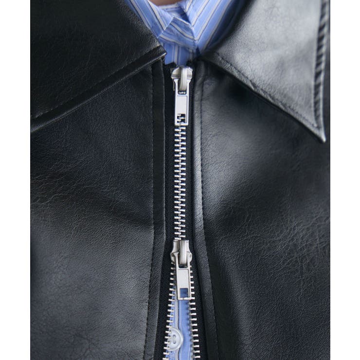 WZIPレザーブルゾン | RETRO GIRL | 詳細画像32 