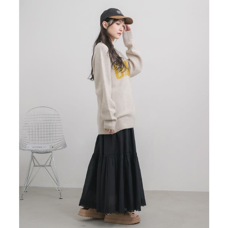 コットンレースフレアSK | RETRO GIRL | 詳細画像24 