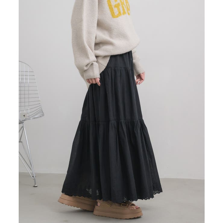 コットンレースフレアSK | RETRO GIRL | 詳細画像28 