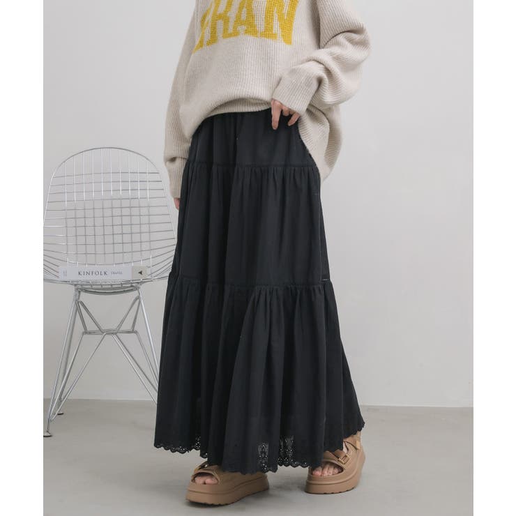 コットンレースフレアSK | RETRO GIRL | 詳細画像30 