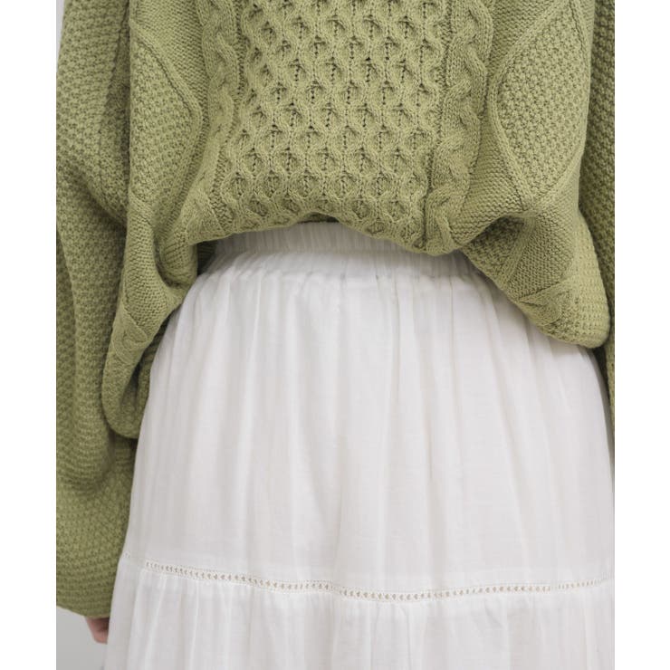 コットンレースフレアSK | RETRO GIRL | 詳細画像33 