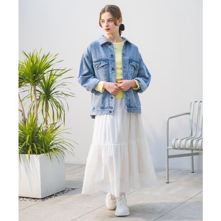 コットンレースフレアSK | RETRO GIRL | 詳細画像5 