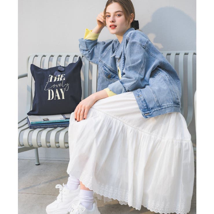 コットンレースフレアSK | RETRO GIRL | 詳細画像7 