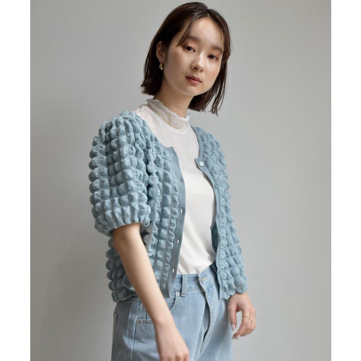 シアーHN5分袖Tee | RETRO GIRL | 詳細画像10 