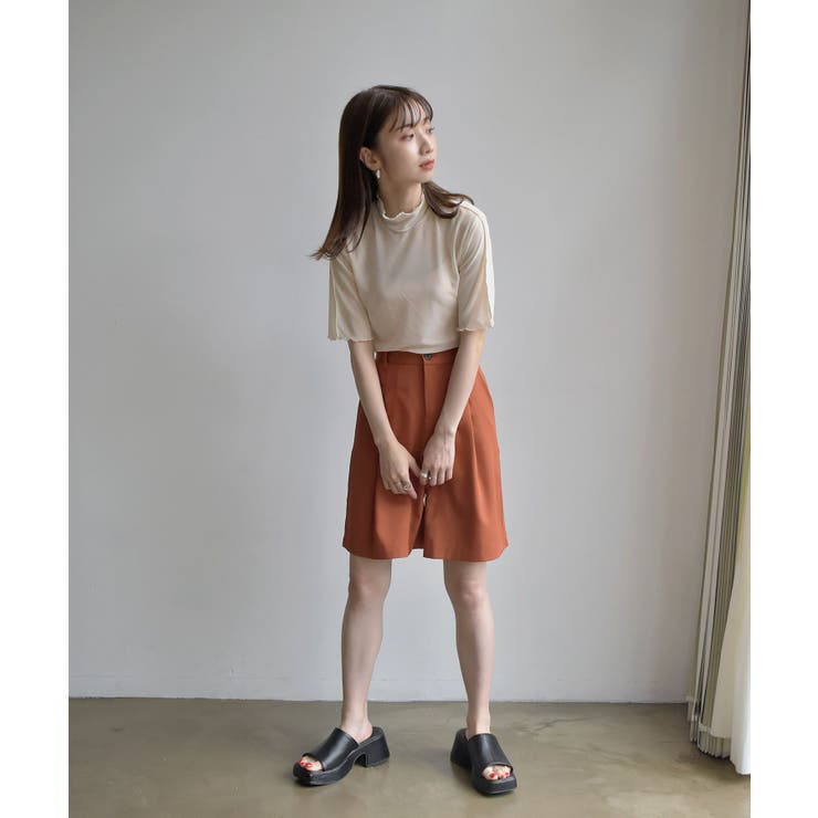 シアーHN5分袖Tee | RETRO GIRL | 詳細画像12 