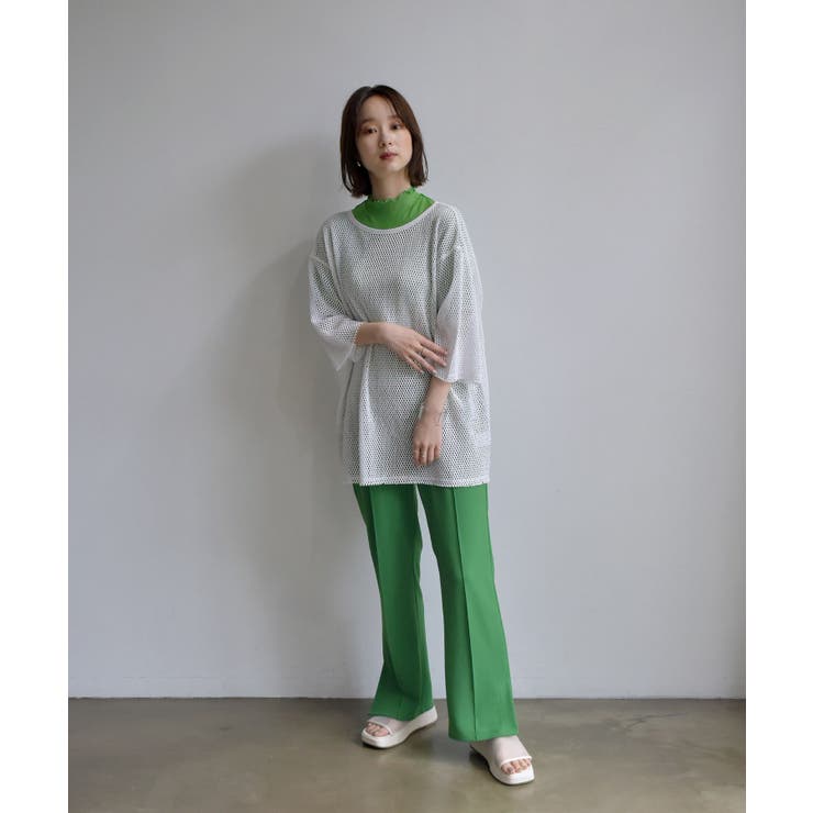 シアーHN5分袖Tee | RETRO GIRL | 詳細画像23 