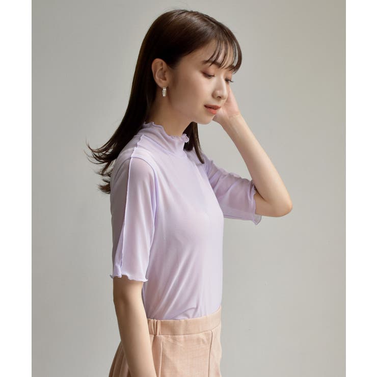 シアーHN5分袖Tee | RETRO GIRL | 詳細画像35 