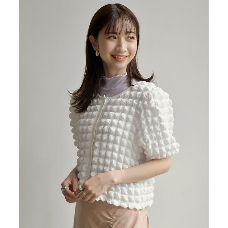 シアーHN5分袖Tee | RETRO GIRL | 詳細画像38 