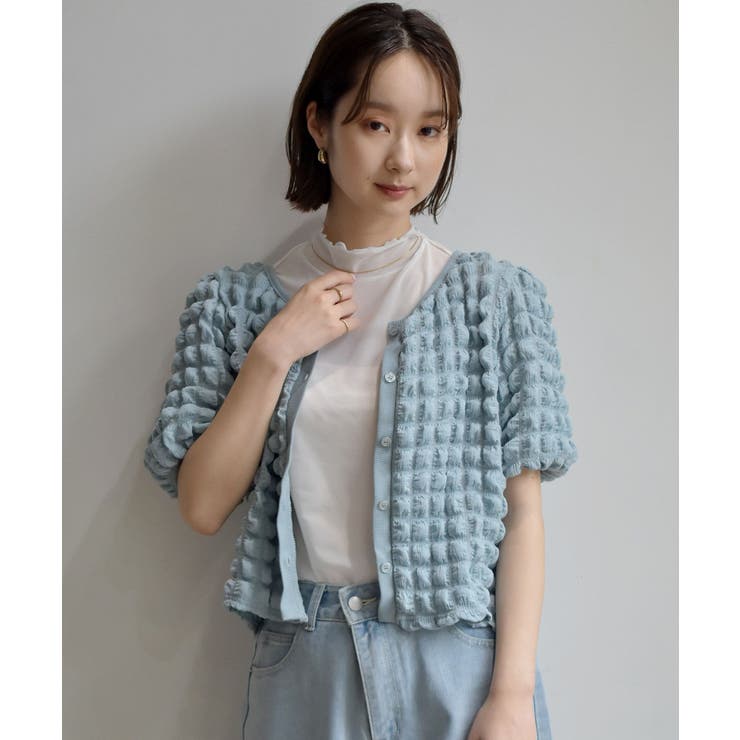 シアーHN5分袖Tee | RETRO GIRL | 詳細画像9 