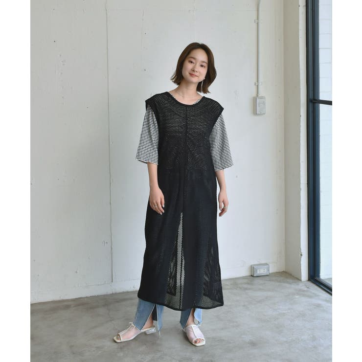 laurenmanoogian⭐︎ロングベスト シニアファッション】ロングベストアンサンブル 通販【ニッセン】